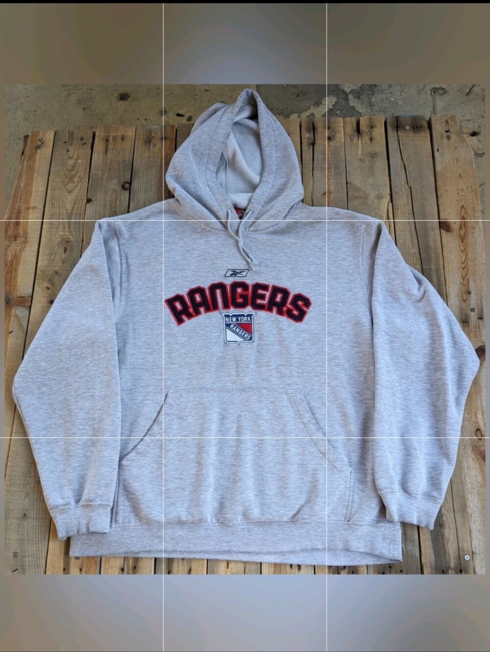 2000's NHL New York Rangers Reebok Hoodie  men's Size Medium